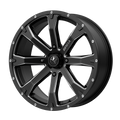 BOUNTY UTV 14X7 4X156 S-BLK MILL 10MM