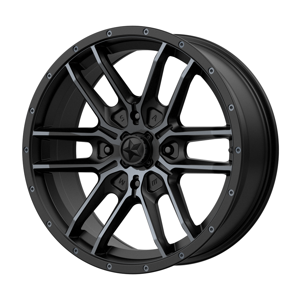 FANG UTV 14X7 4X110 S-BLK TTCC 10MM
