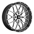 PORTAL UTV 24X7 4X137 112 G-BLK-MACH +0