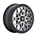PORTAL UTV BL 15X6 4X110 G-BLK MACH +38