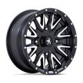 CREED UTV 16X7 4X110 86 +10 M-BLK MCH