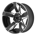 XD811 18X9 6X135/5.5 MACH-BLK RTCC 00MM