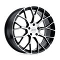 PE P2B 17X8 5X120 76 G-BLK MACH +35