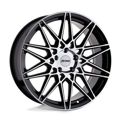 PE P3C 20X8.5 5X115 76 G-BLK MACH +40