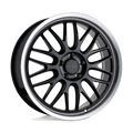 PE P4C 19X8 5X112 66 G-BLK MACH +40