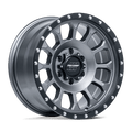 ROCKWELL 17X8.5 5X5 71 +0 M-GREY BLK