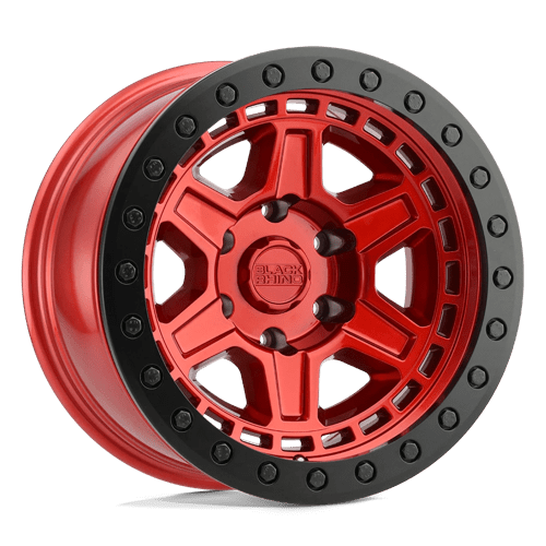 BR RENO 17X9 6X139 -12 112 CNDY RED BLK