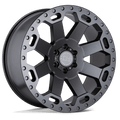 BR WARLORD 17X9 8X170 +12 125 M-GNMTL