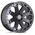 BR WARLORD 17X9 5X127 -12 71 M-GNMTL